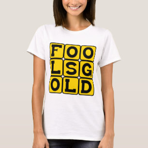 Dwaze Goud, Veldspaat Mineraal T-shirt