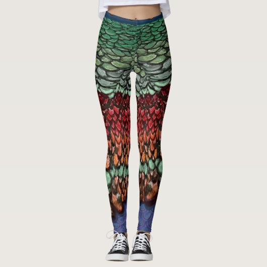 Dwaze meid Leggings (Voorkant)