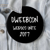 Dweebcon-knop Ronde Button 6,0 Cm (In situ)