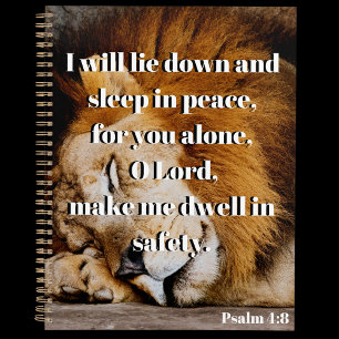 Dwell in Safety Psalm Bijbelverse Planner