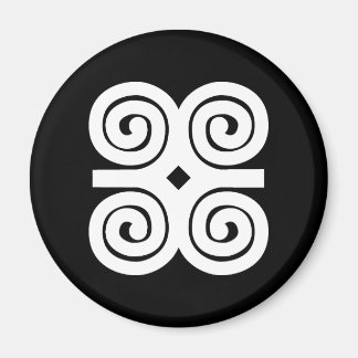 Dwennimmen Sterth | Humility Adinkra-symbool Magneet