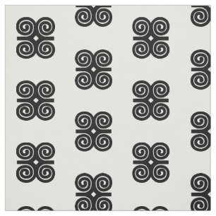 Dwennimmen Sterth Humility Adinkra-symbool Stof
