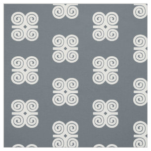 Dwennimmen Sterth Humility Adinkra-symbool Stof