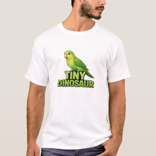 Dwerg Dinosauriër Papegaai T-shirt