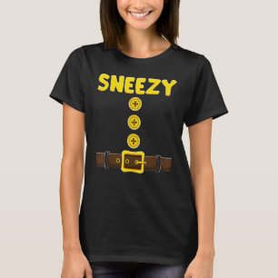 Dwerg Eenvoudig Halloween Kostuum Matchende Groep  T-shirt