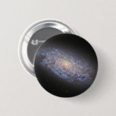 Dwerg Galaxy NGC 5949. Ronde Button 5,7 Cm (Voorkant /achterkant)