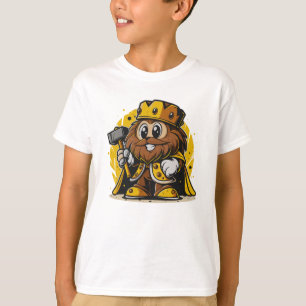 Dwerg grappige koning t-shirt