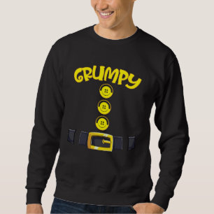 Dwerg Groep Familie Matching Kostuum Kleur Hallowe Trui