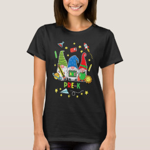 Dwergen Pre K Bemanning Eerste Dag Leraar Terug Na T-shirt
