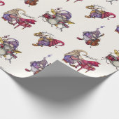 Dwergjazzband geeft galaconcert cadeaupapier (Hoek)