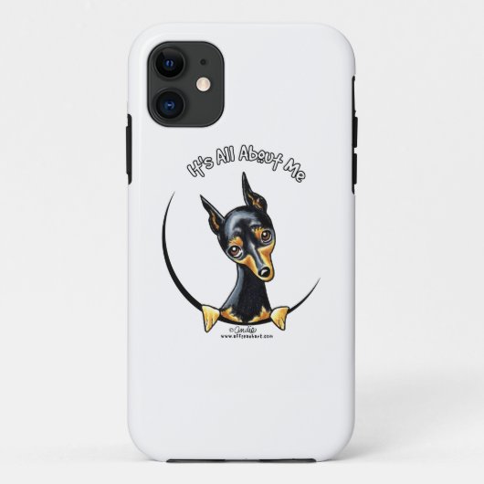 Dwergpinscher IAAM Case-Mate iPhone Case (Achterkant)
