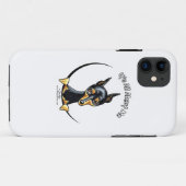 Dwergpinscher IAAM Case-Mate iPhone Case (Achterkant (horizontaal))