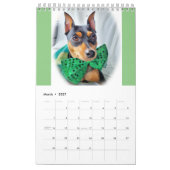 Dwergpinscher Kalender (Mar 2027)