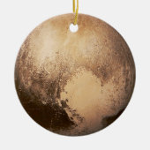 Dwergplaneet Pluto Kerstboom Keramisch Ornament (Voorkant)