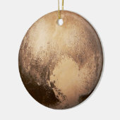Dwergplaneet Pluto Kerstboom Keramisch Ornament (Links)