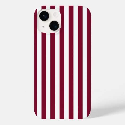 Dwergstrepen met witte snoepjes Case-Mate iPhone case (Achterkant)