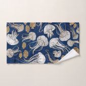 Dwergvis onderwaterpatroon bad handdoek (Handdoek)