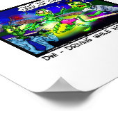 DWI Firefly Funny Londons Times Poster de dessin (Coin)