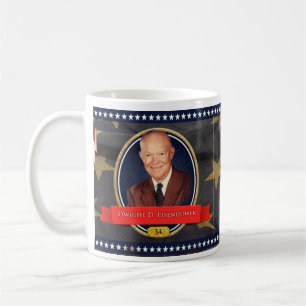 Dwight D. Eisenhower Historische Mok