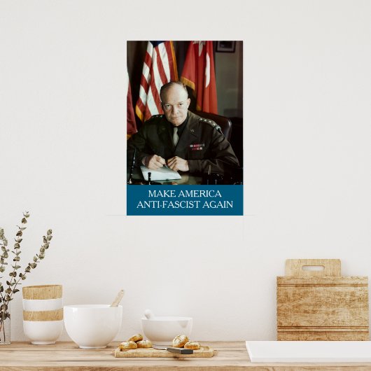 Dwight D. Eisenhower MAAFA Poster (Cuisine)