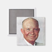 Dwight D. Eisenhower Magneet (Voorkant / Achterkant)