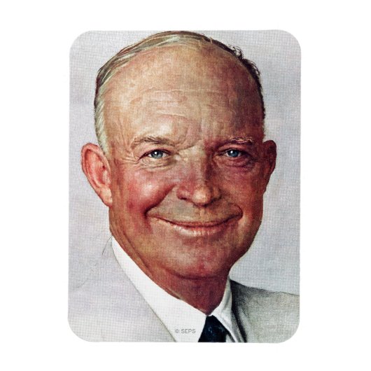 Dwight D. Eisenhower Magneet (Verticaal)