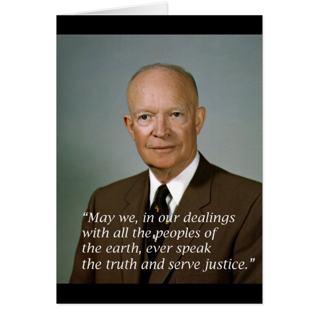 Dwight D. Eisenhower Portrait de la Maison Blanche (Devant)