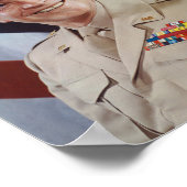 Dwight D Eisenhower Portrait Poster (Hoek)