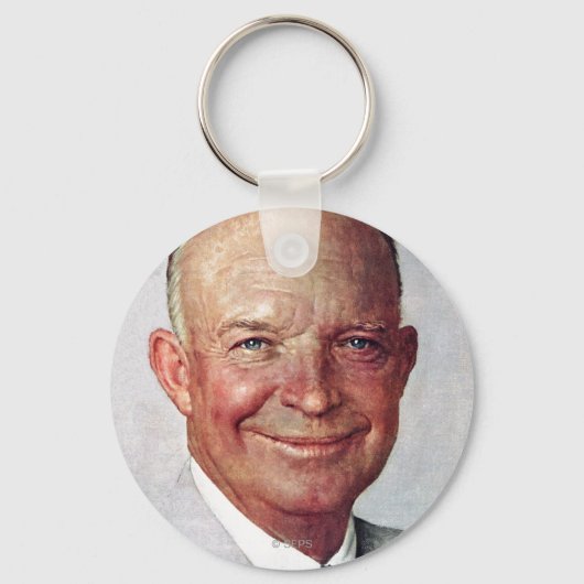 Dwight D. Eisenhower Sleutelhanger (Voorkant)