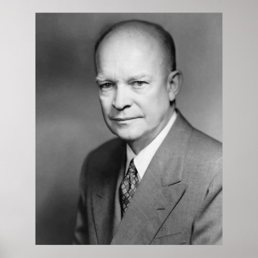 Dwight Eisenhower Poster (Voorkant)