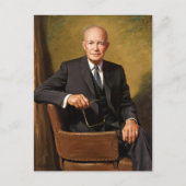 Dwight Eisenhower President Witte Huis Briefkaart (Voorkant)