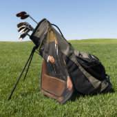 Dwight Eisenhower President Witte Huis Golfhanddoek (Groen)