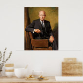 Dwight Eisenhower President Witte Huis Poster (Keuken)