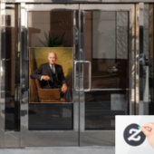 Dwight Eisenhower President Witte Huis Raamsticker (Kantoordeur)
