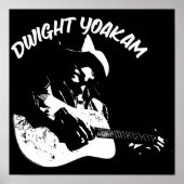 Dwight Yoakam art en illustratie Dwight Yoakam d Poster (Voorkant)