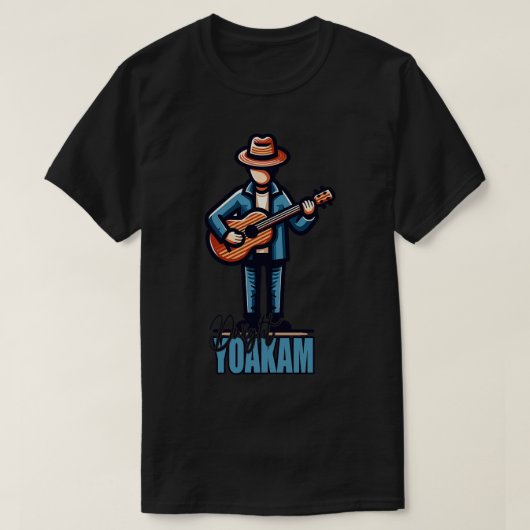Dwight Yoakam Fan Art T-shirt (Design voorkant)