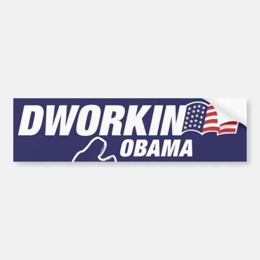 Dworkin 2012 GYNOCRATISCHE OVERNAME Bumpersticker (Voorkant)