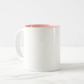 DWW-ontwerp 1 Colour Mok (Voorkant links)