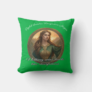Dwynwen de patrones van geliefden kussen