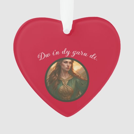 Dwynwen The Patron Saint Of Lovers Cut Out v2 (devant)