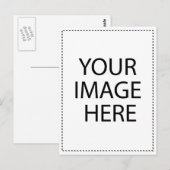 DY Design Your Ewn Zazle Cadeobject Briefkaart (Voorkant / Achterkant)