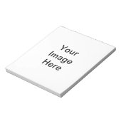 DY Design Your Ewn Zazle Cadeobject Notitieblok (Gedraaid)