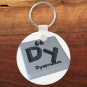 Dy Dysprosium Sleutelhanger (Voorkant)