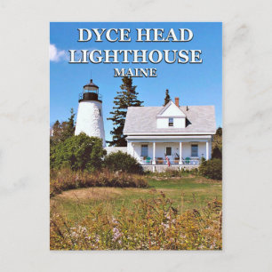 Dyce Head vuurtoren, Maine Briefkaart