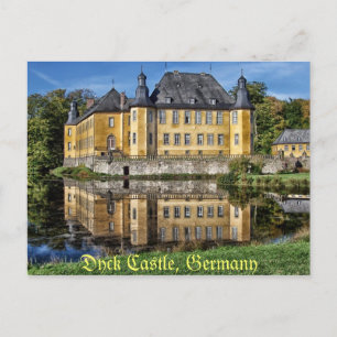 Dyck Castle Duitsland Briefkaart