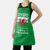 Dydd Garreyl Dewi Hapus Happy St Davids Day 2 Schort (Insitu)