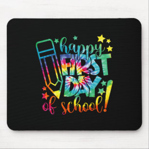 Dye Happy eerste schooldag Terug naar school Teach Muismat