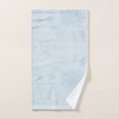 Dye | Pastel Blue Modern Stylish Monogram (Serviette à main)