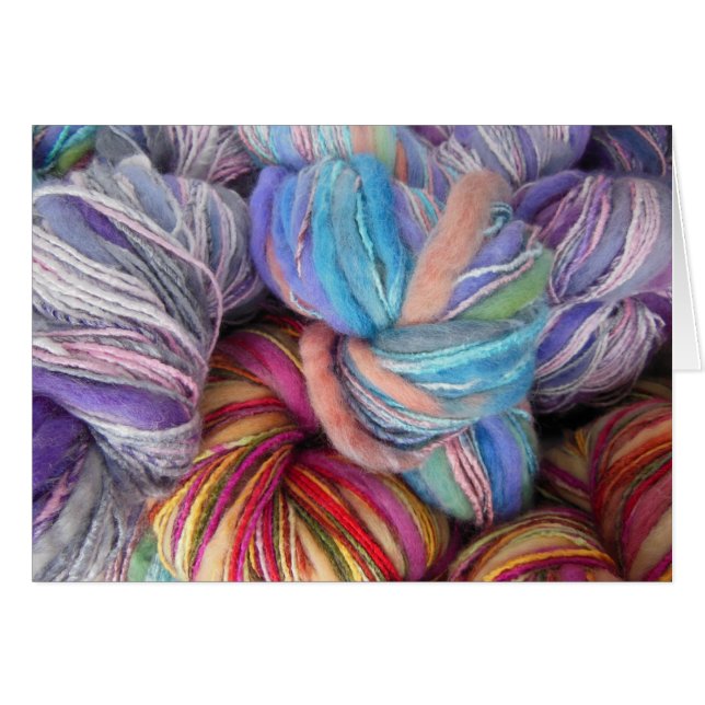 Dyed Knitting Yarn (Voorkant Horizontaal)