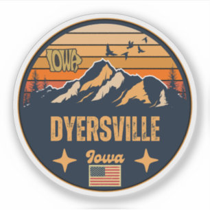 Dyersville, Iowa, Verenigde Staten Sticker